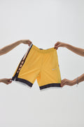 Yellow Lace Women's Basketball Shorts