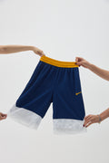 Navy Lace Women's Basketball Shorts