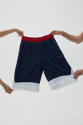 Navy Lace Women's Basketball Shorts