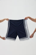 Navy Lace Women's Basketball Shorts