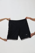 Black Lace Women's Basketball Shorts
