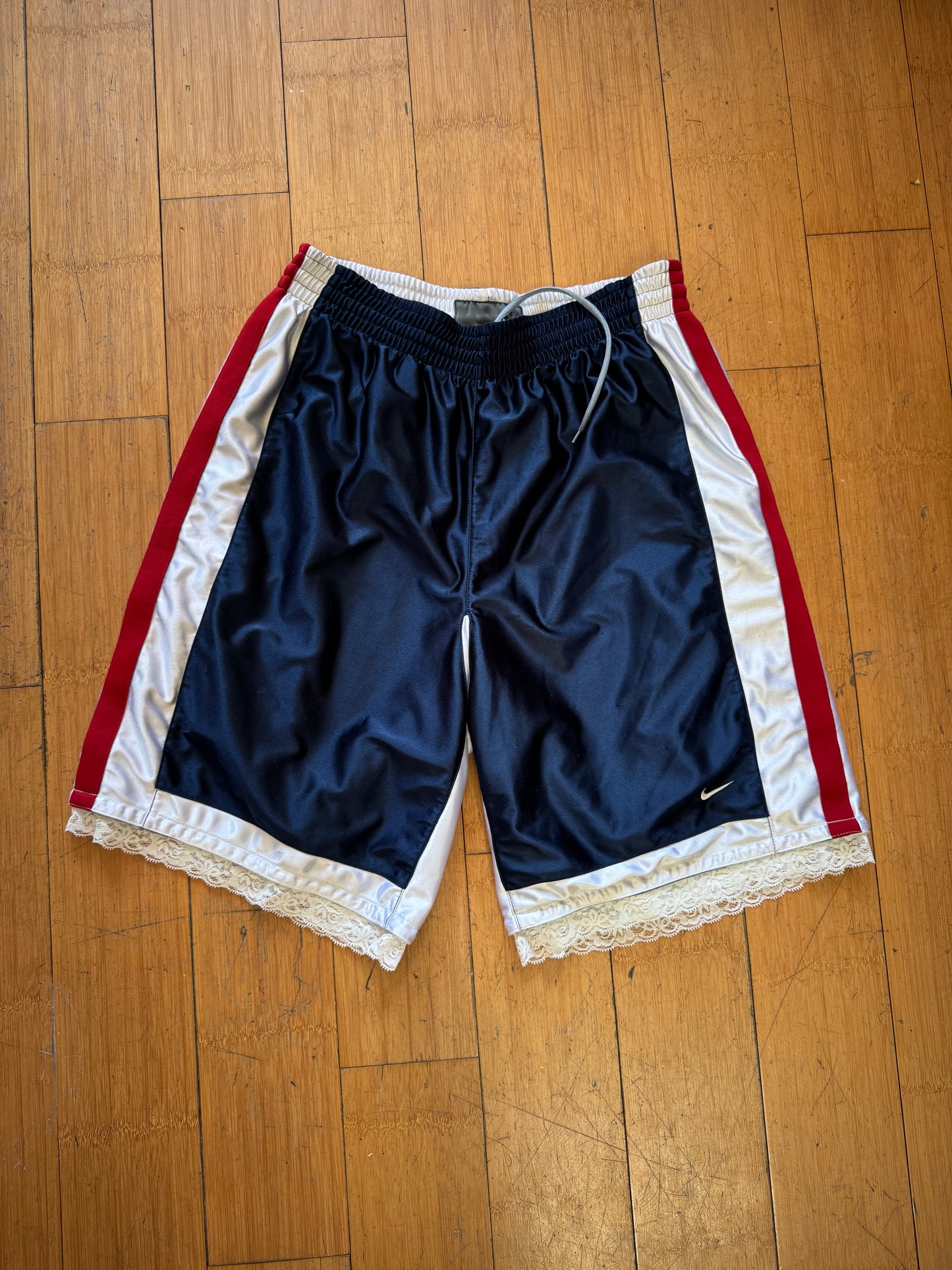 RED, WHITE, & BLUE BASKETBALL SHORTS