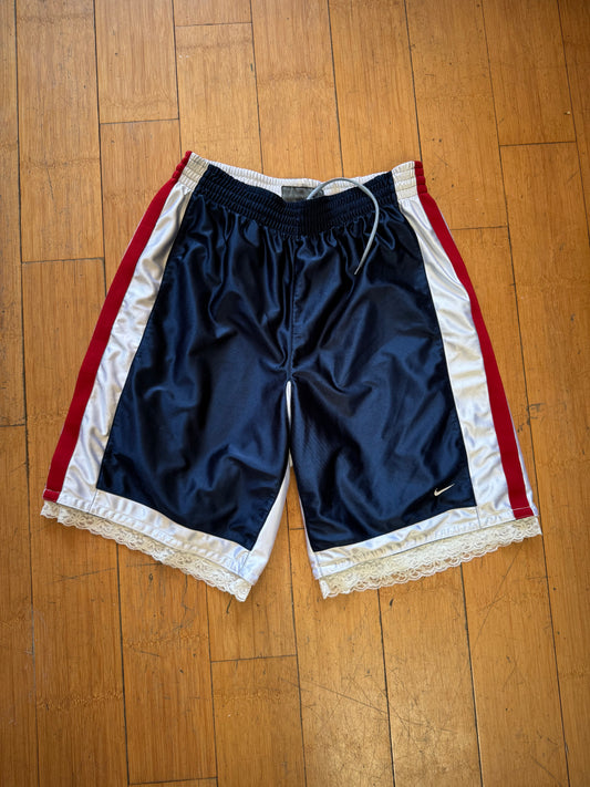 RED, WHITE, & BLUE BASKETBALL SHORTS