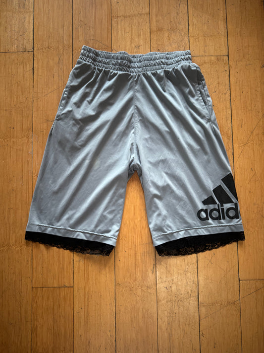 SILK GREY BASKETBALL SHORTS