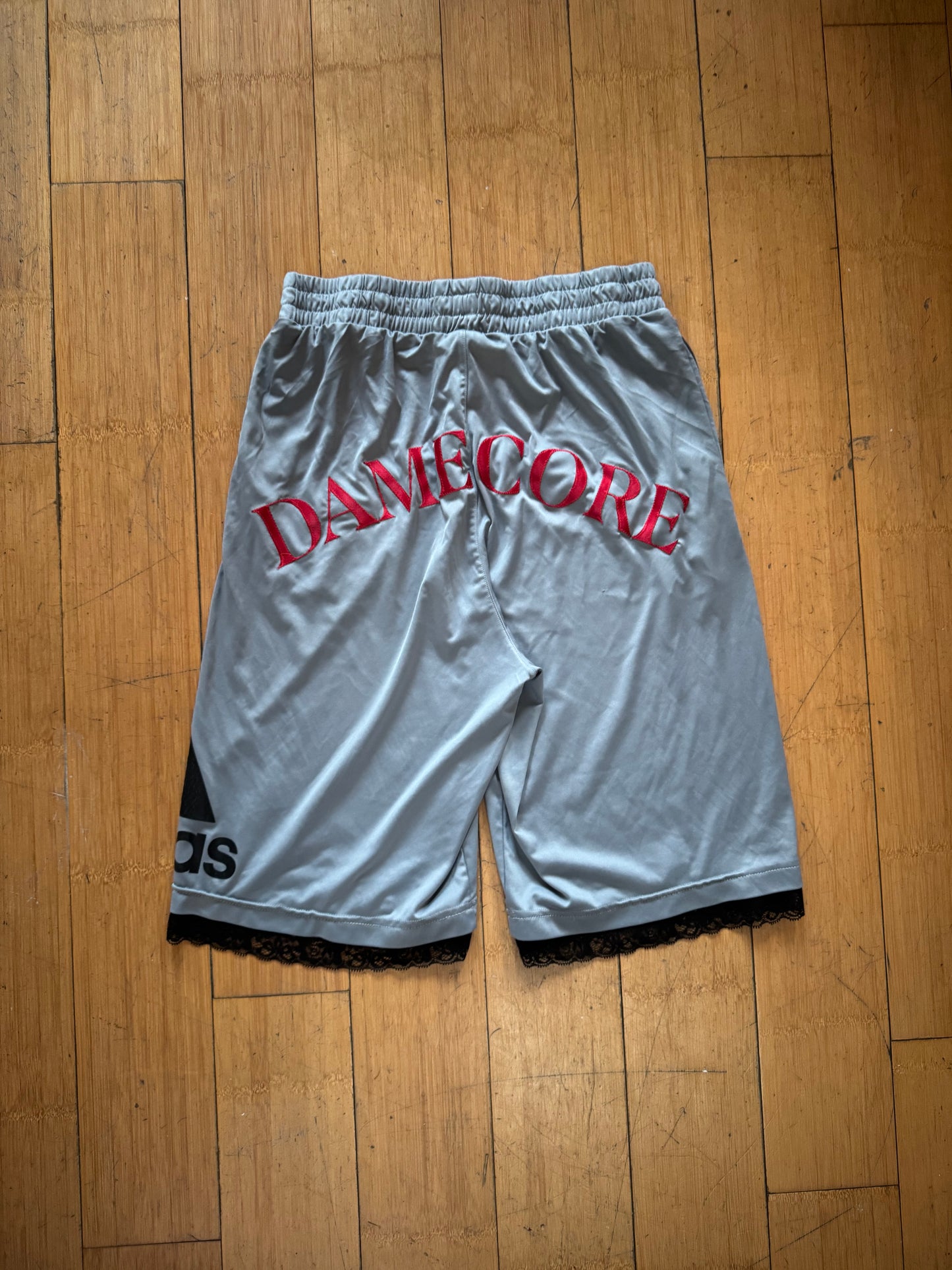 SILK GREY BASKETBALL SHORTS