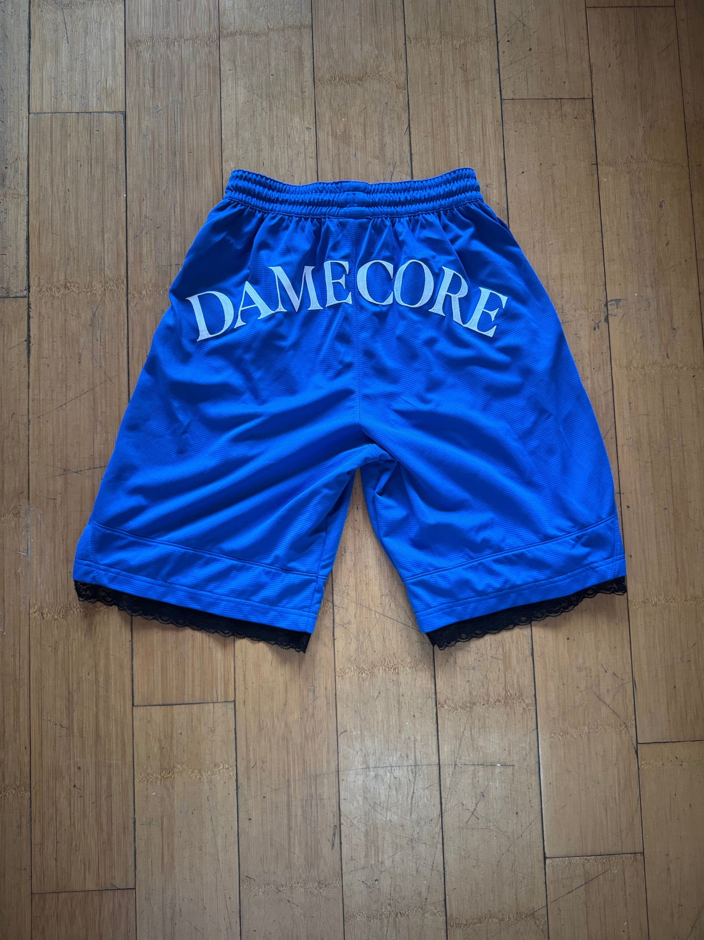 DEEP BLUE BASKETBALL SHORTS