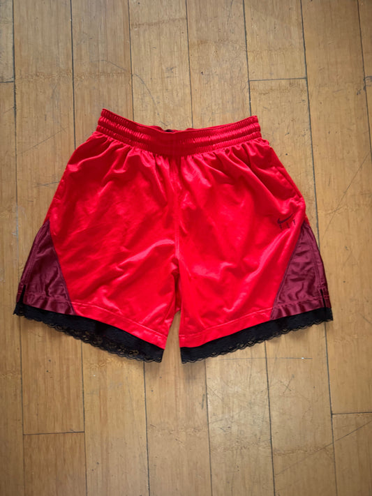 RED BASKETBALL SHORTS