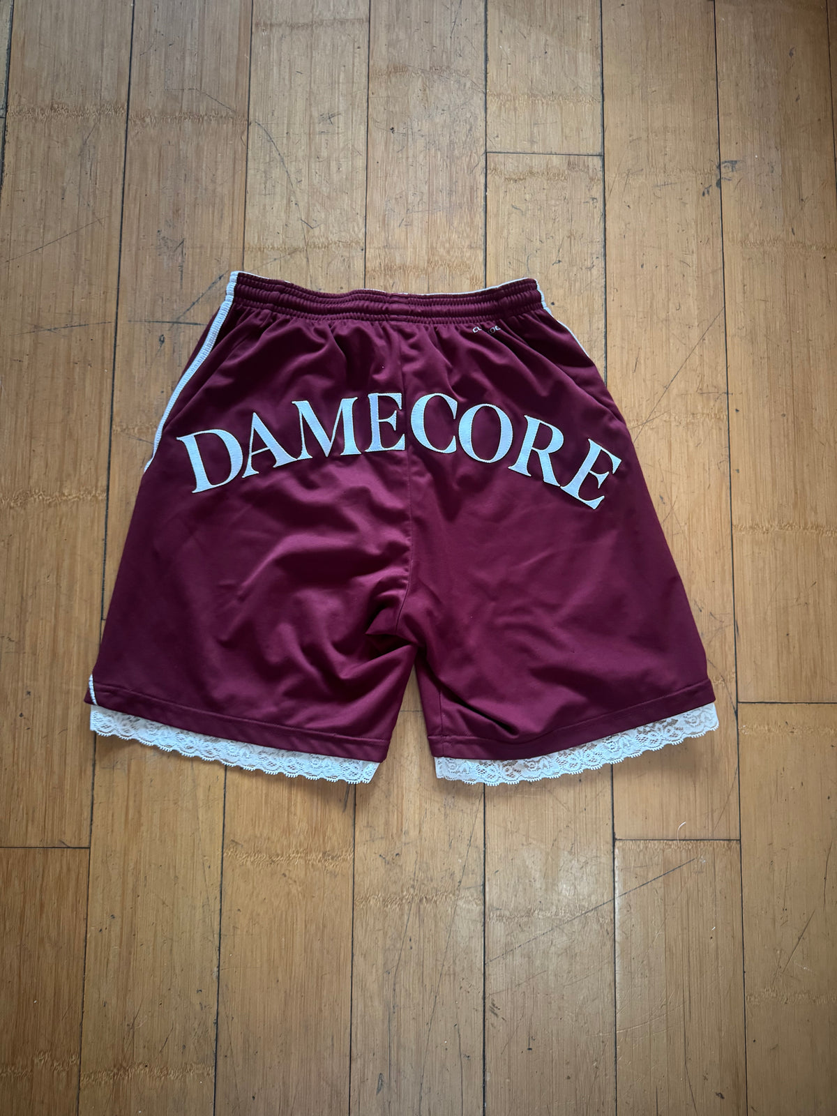 MAROON BASKETBALL SHORTS