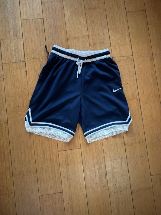 NAVY BASKETBALL SHORTS