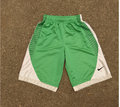 Green & White Lace Women's Basketball Shorts