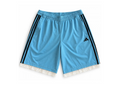 Wings Inspired Lace Shorts | Light Blue & Black