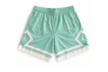 Liberty Inspired Lace Shorts | Mint